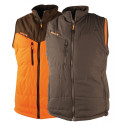 Gilet réversible SOMLYS Marron/Orange