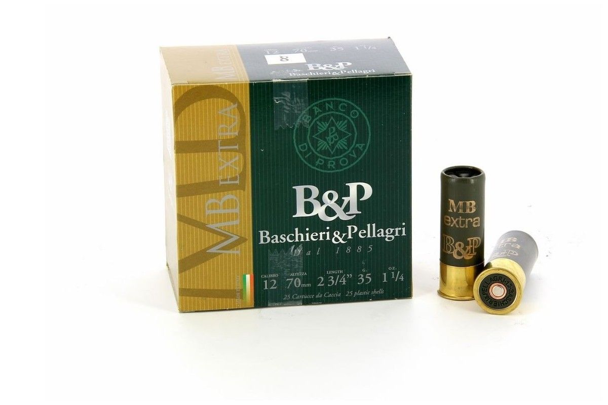 Cartouches B&P MB Extra BJ calibre 12/70 35g