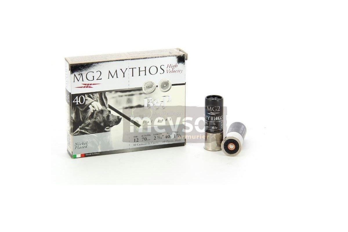 Cartouches B&P MYTHOS 40 HV BJ calibre 12/70 40g