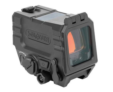 Viseur HOLOSUN AEMS EVO DUAL - réticule rouge + laser IR et vert et panneau solaire