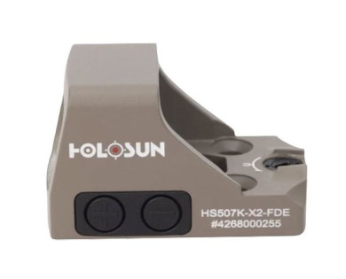 Viseur point rouge HOLOSUN Reflex 507K X2 FDE
