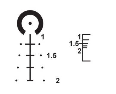 Lunette PRIMARY ARMS OPTICS Classic Series 6x32 réticule ACSS 22LR