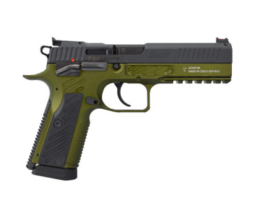 Pistolet ARMA ZEKA AZ-P1 Sport OR vert calibre 9x19