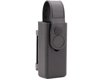 Porte-chargeur GHOST en ABS noir avec clip de rotation