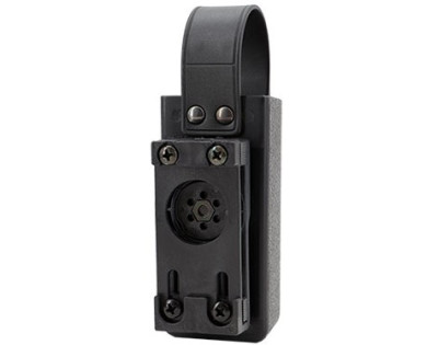 Porte-chargeur GHOST en ABS noir avec clip de rotation