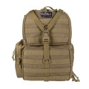 Sac à dos tan GPS modèle Pistolero pour 3 armes de poing