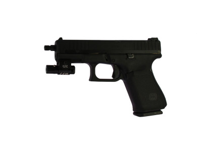 Pistolet Glock 44 fileté 22 LR ***OCCASION*** + Silencieux + Lazer