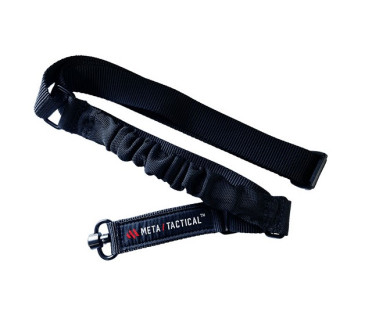 Sangle un point META / TACTICAL avec système d'attache QD noire