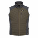 Gilet Setter LIGNE VERNEY CARRON Marron/Bleu