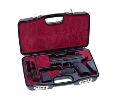 Mallette de transport NEGRINI noire thermoformé pour arme de poing - 335 x 170 x 65 mm