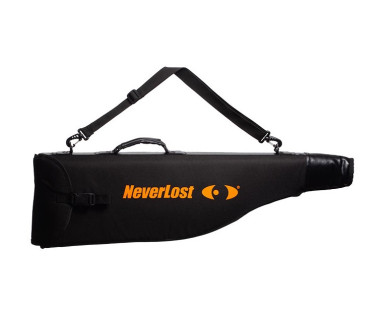 Housse de transport NEVERLOST orange / noir pour fusil démonté – 2 compartiments