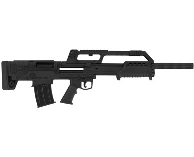 Fusil à pompe HATSAN Escort Bulltac Mag calibre 12/76 canon 61 cm rayé