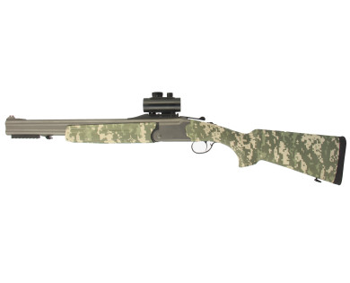 Fusil Manuchasse A-TAC Battue Slug CAMO Army Cérakoté 47CM SLUG 12/76 + Point Rouge