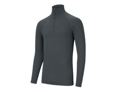 T-Shirt Col Zippé STAGUNT Gris