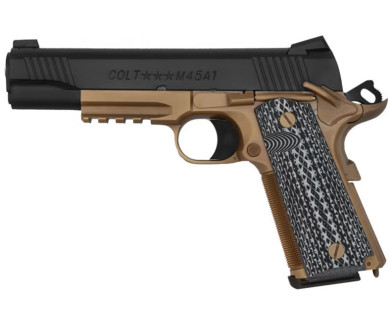 Pistolet COLT 1911 Custom Shop CQB FDE/Black Cal.45 ACP 5"