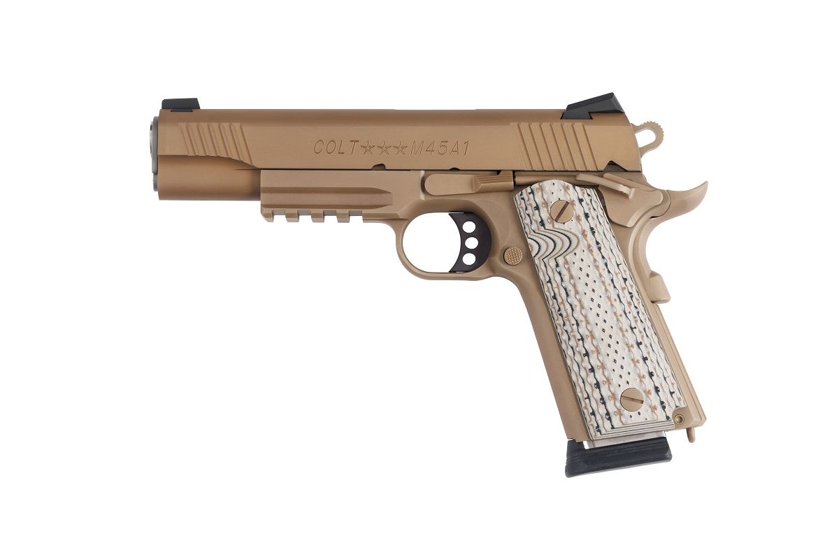 Pisolet COLT 1911 Government M45A1 FDE/DLC Cal.45 ACP 5"