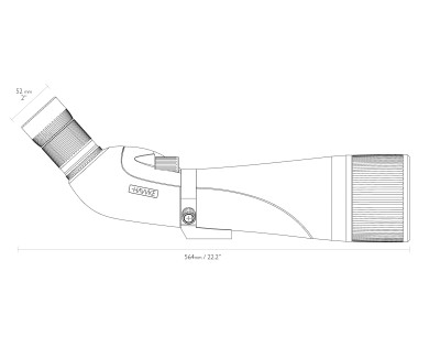 Longue vue HAWKE HD Vantage 20-60x80