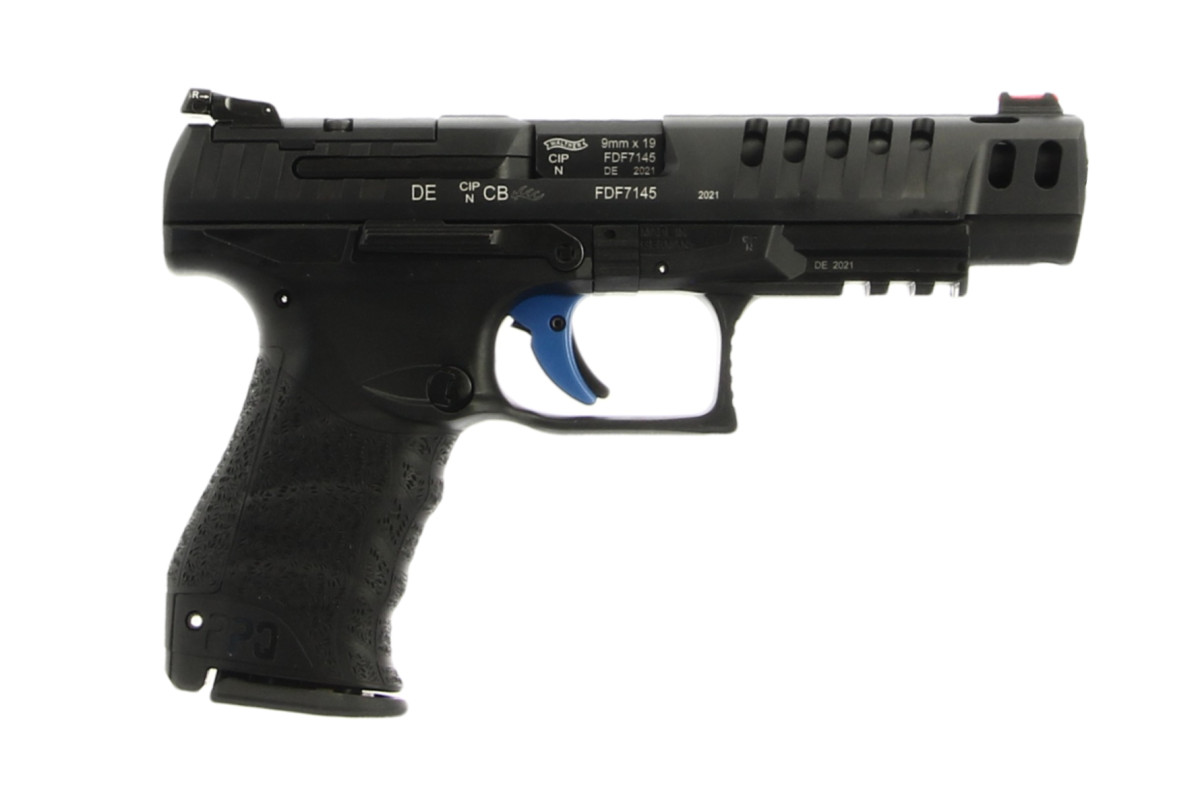 Pistolet WALTHER Q5 Match OR cal. 9x19 - Occasion