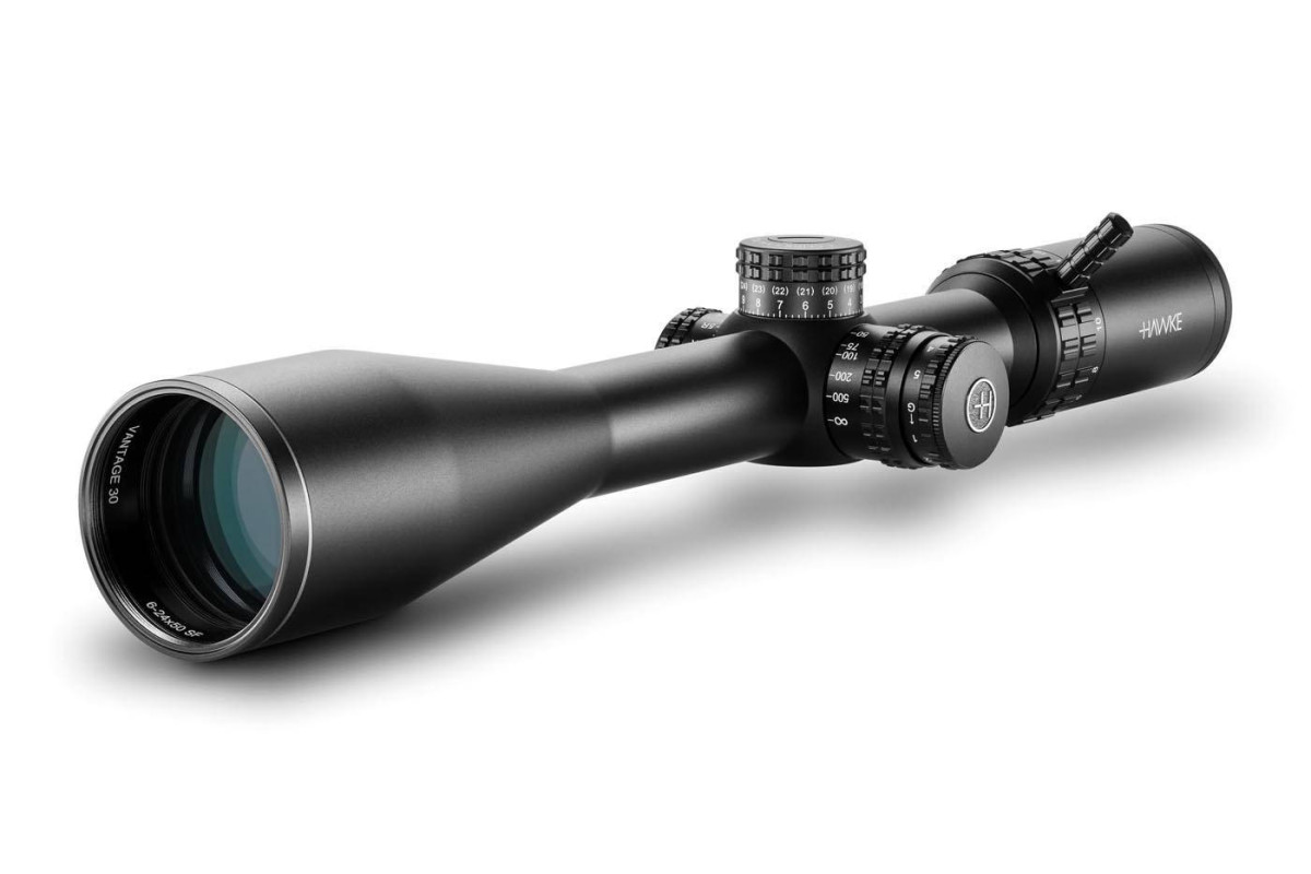 Lunette Hawke Vantage HD 30 WA SF 6-24x50 réticule lumineux