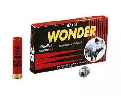 Balles WONDER PREVOT calibre 410 Subsonique Boite de 10 