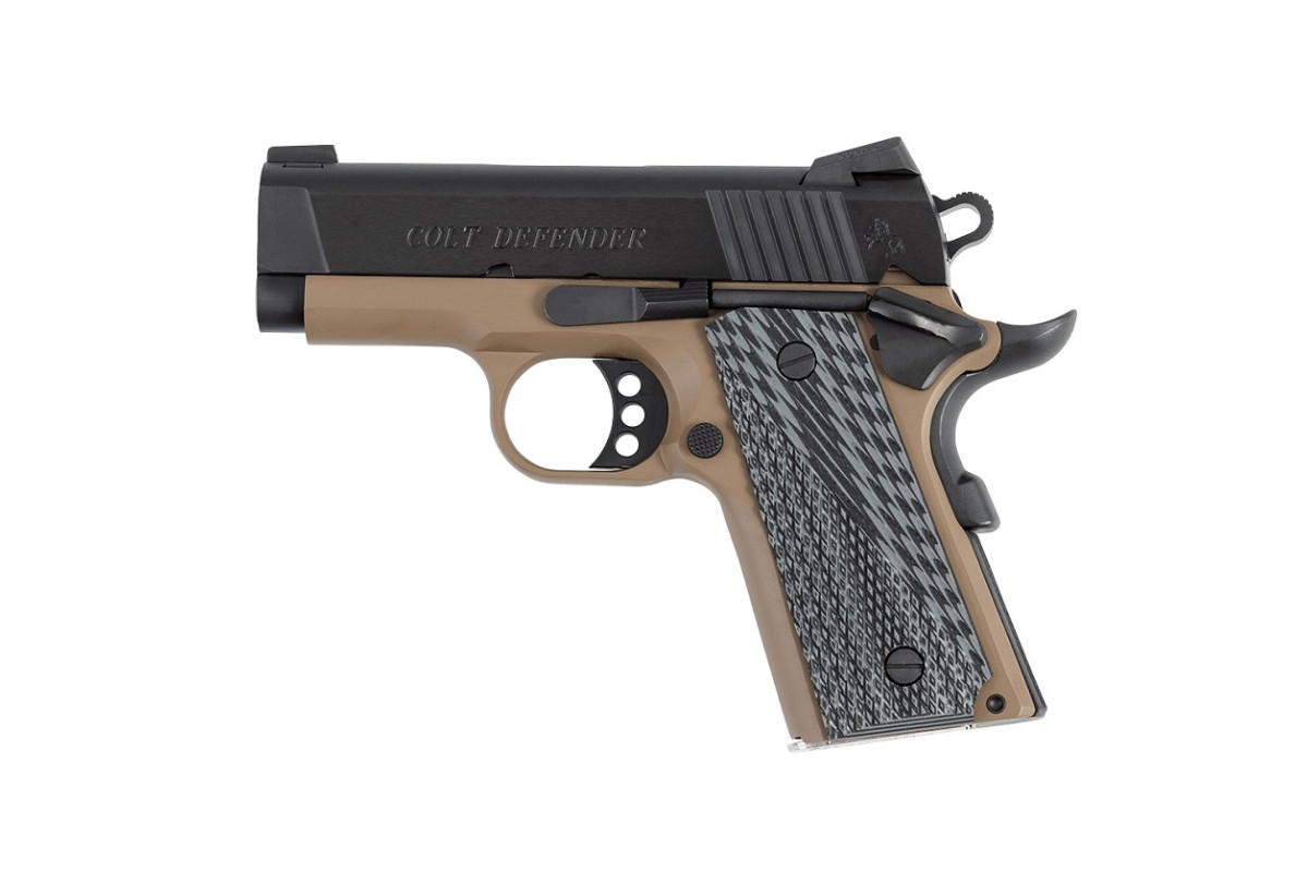 Pistolet COLT 1911 Defender Anodized Blue Cal.9x19 3"