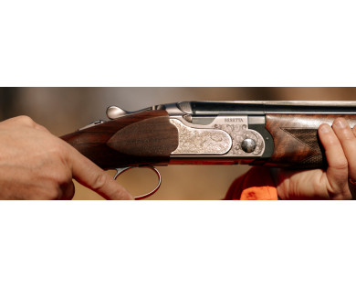 Fusil superposé BERETTA Ultraleggero Silver Alu mono-détente calibre 12/76