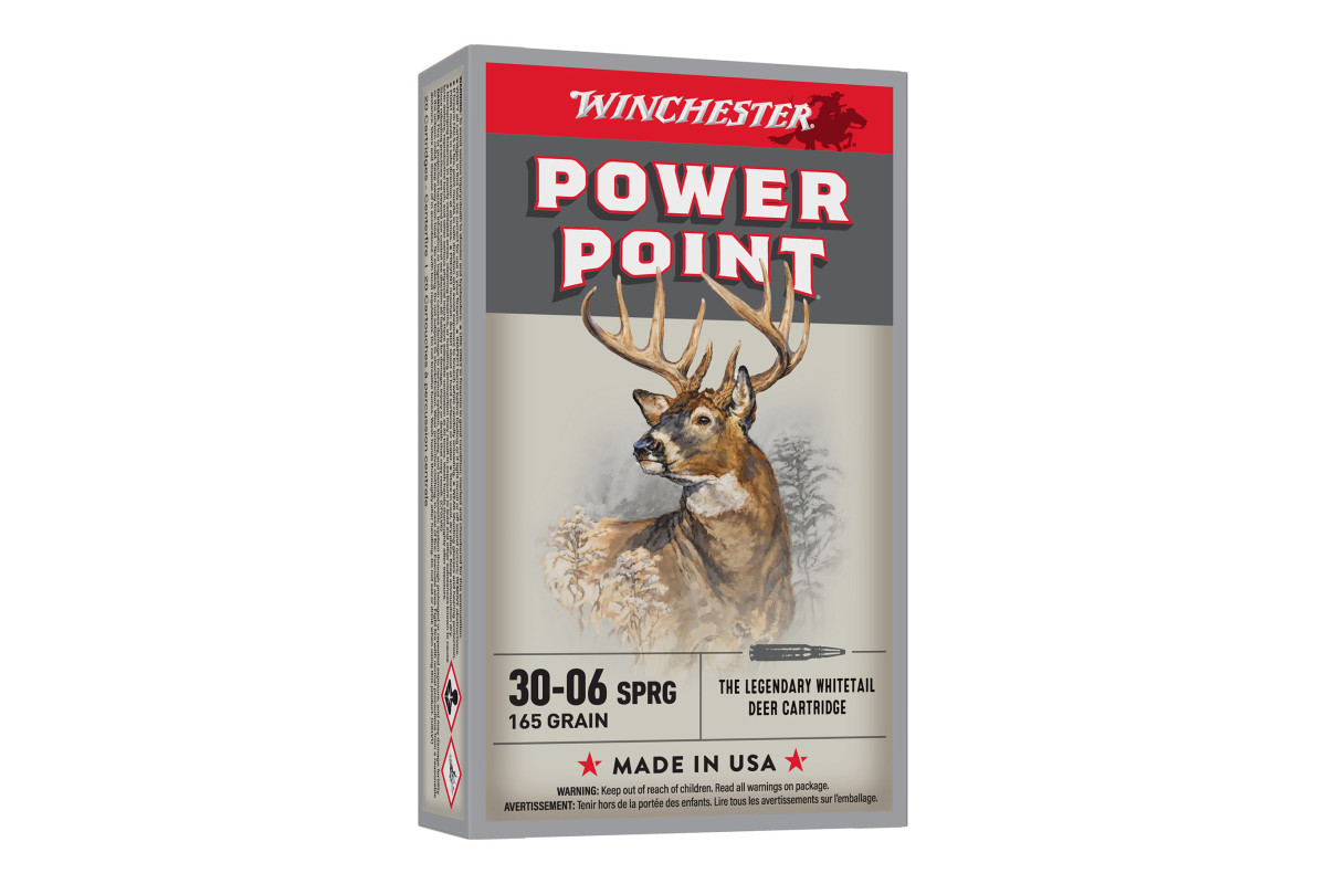 Munitions Winchester Power point 30-06 165 grains