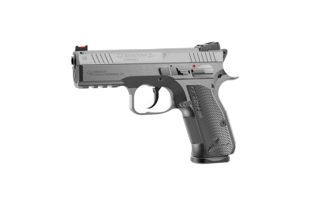 Pistolet CZ Shadow 2 Compact Industrial Silver 9x19