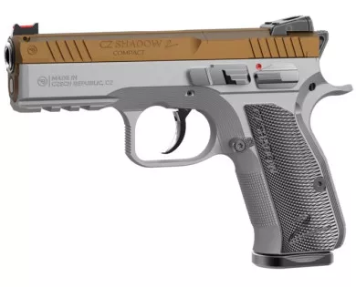 Pistolet CZ Shadow 2 Compact Industrial Gold 9X19