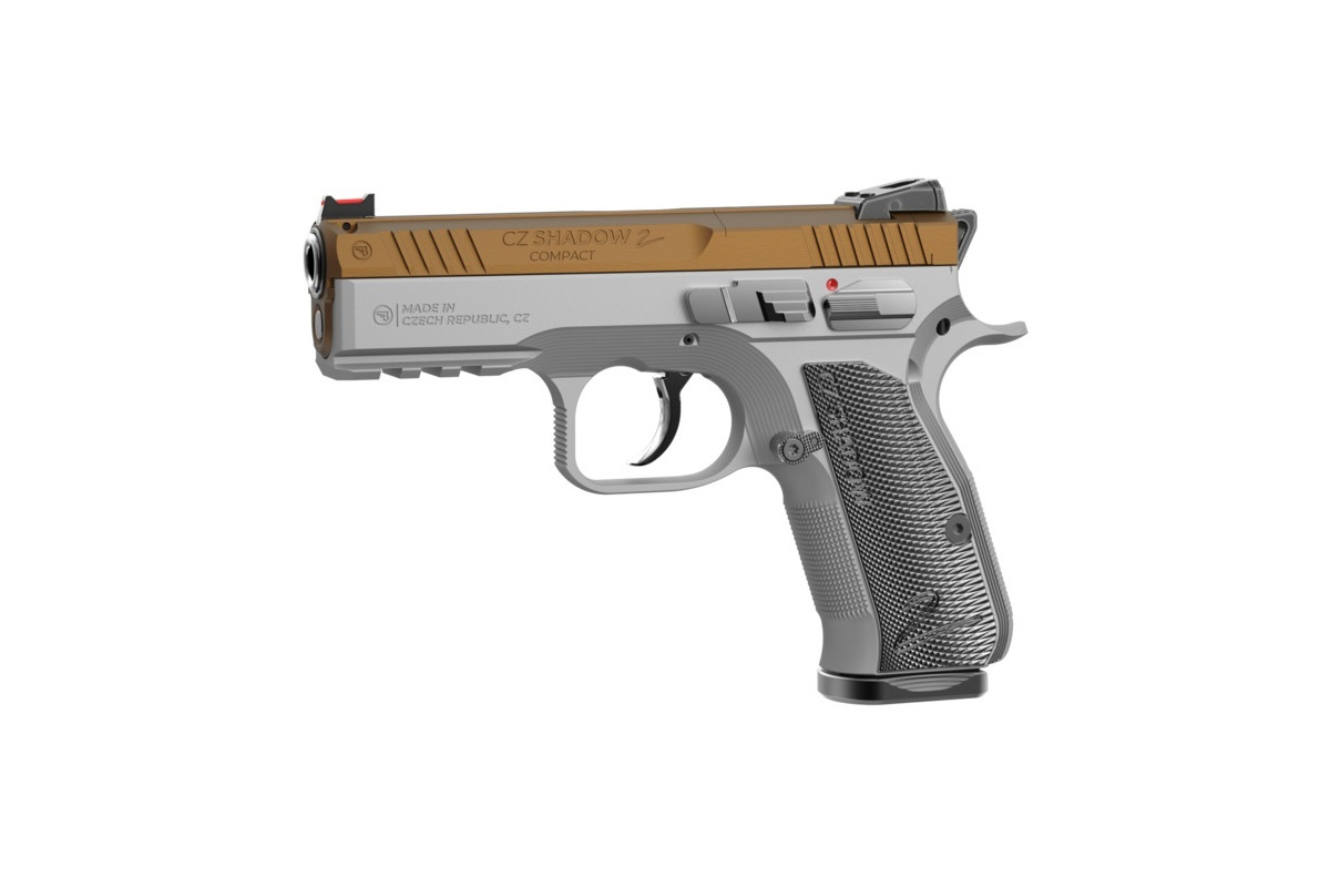 Pistolet CZ Shadow 2 Compact Industrial Gold 9X19
