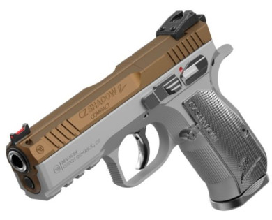 Pistolet CZ Shadow 2 Compact Industrial Gold 9X19
