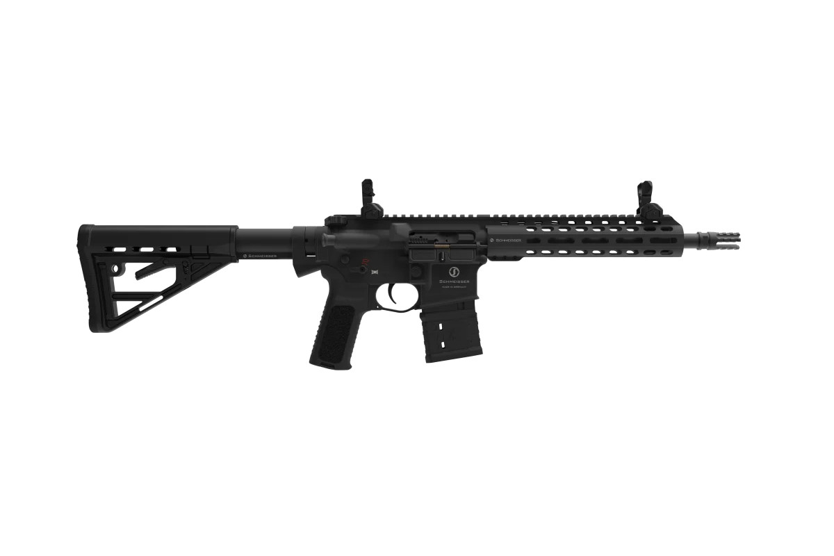 Carabine Semi-automatique Schmeisser AR15-9 S4F Noir Calibre 9x19 10.5 "