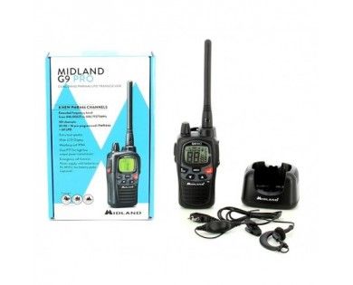Midland G9 Pro Noir + Oreillette Offerte 