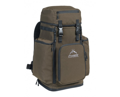 Sac à dos siège PROHUNT Kaki / Orange fluo 35 litres