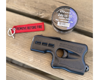 Pistolet de défense LTL Delta 1.50 CO2 Black – 4 coups calibre 50