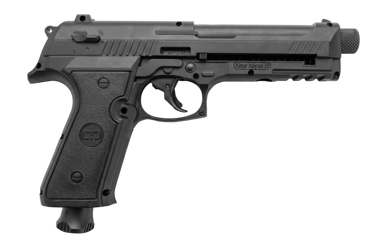 Pack Pistolet de défense LTL Alfa 1.5 Gen II Noir calibre 50 + 25 billes X-Rey