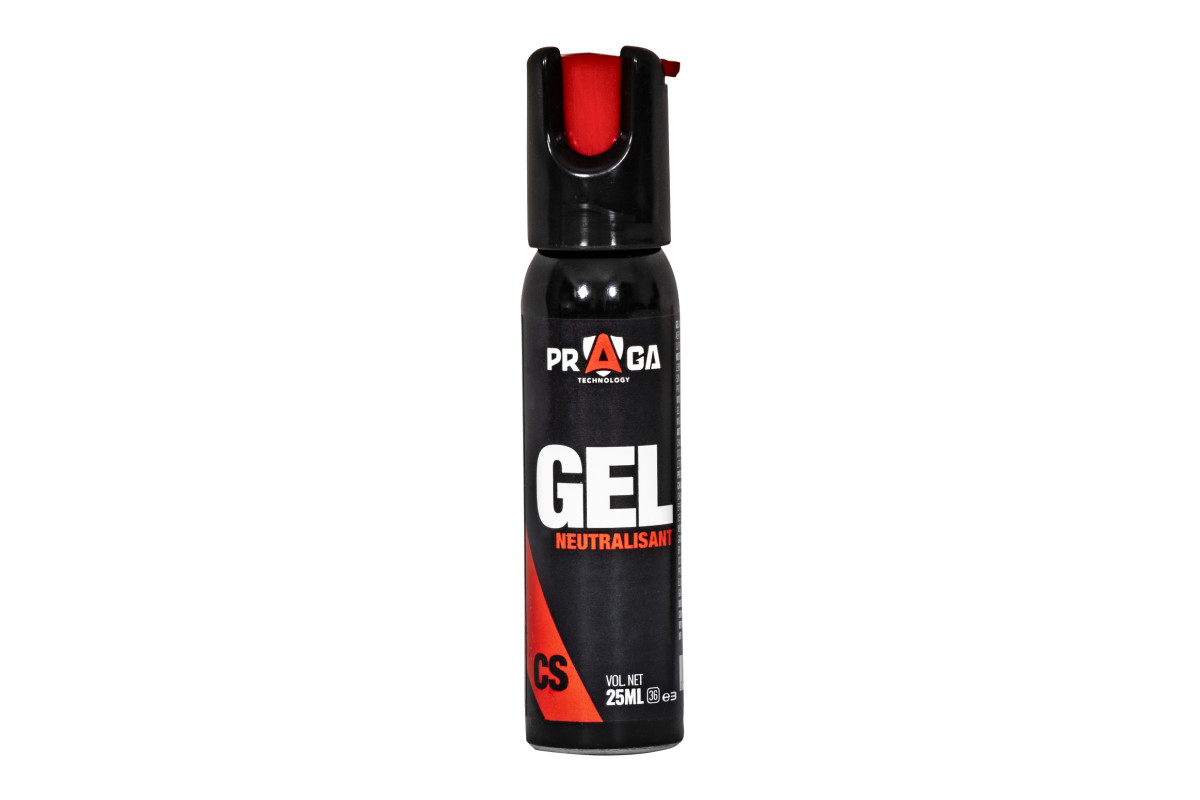Bombe de défense GEL CS 25 ML