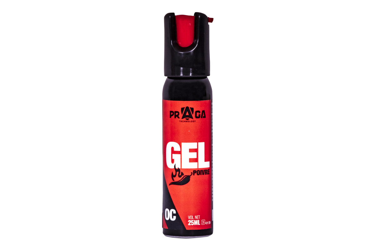 Bombe de défense RED PEPPER CS 25 ML