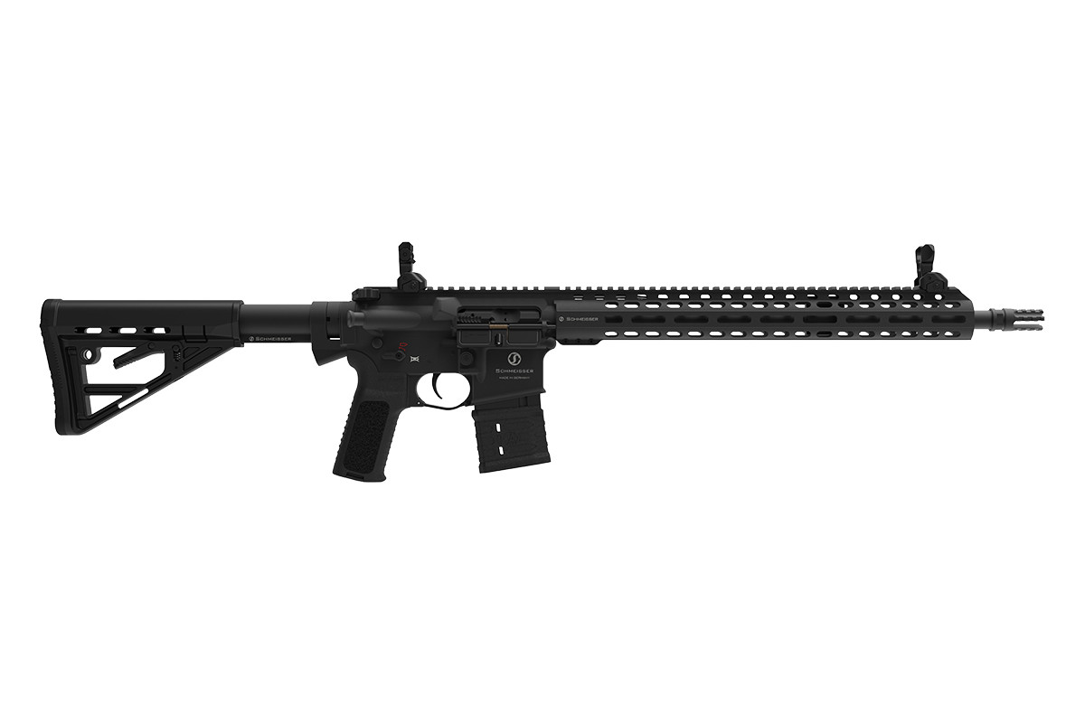 Carabine Semi-automatique Schmeisser AR15 M5FL Black calibre 223 Remington 16.75"