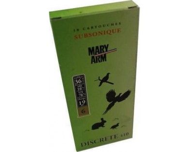 Cartouches de chasse 410 magnum subsonique MARY-ARM 
