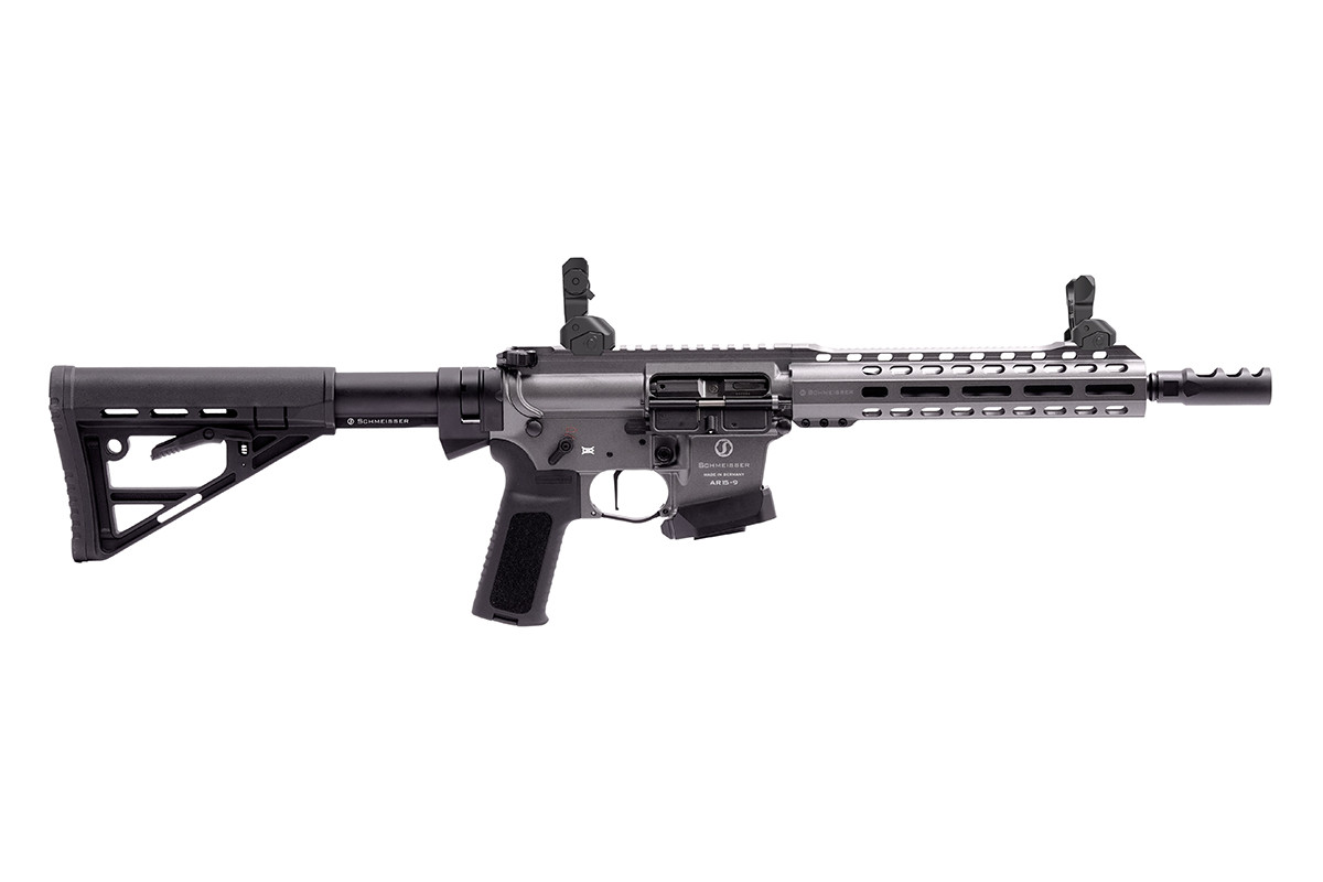 Carabine Semi-automatique Schmeisser AR15-9 S4F Dynamic PCC Grey 9X19 10.5"