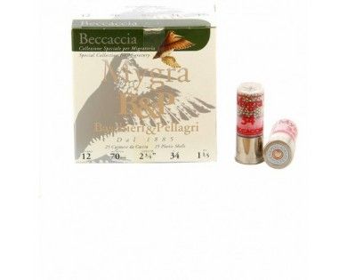 Cartouches B&P Mygra Beccaccia BG calibre 12/70 34g 