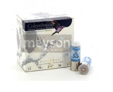 Cartouches B&P MYGRA COLOMBACCIO BJ calibre 12/70 36g 