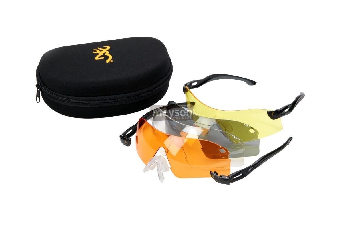 Lunettes de protection de tir JAUNE ASG - Armurerie Loisir