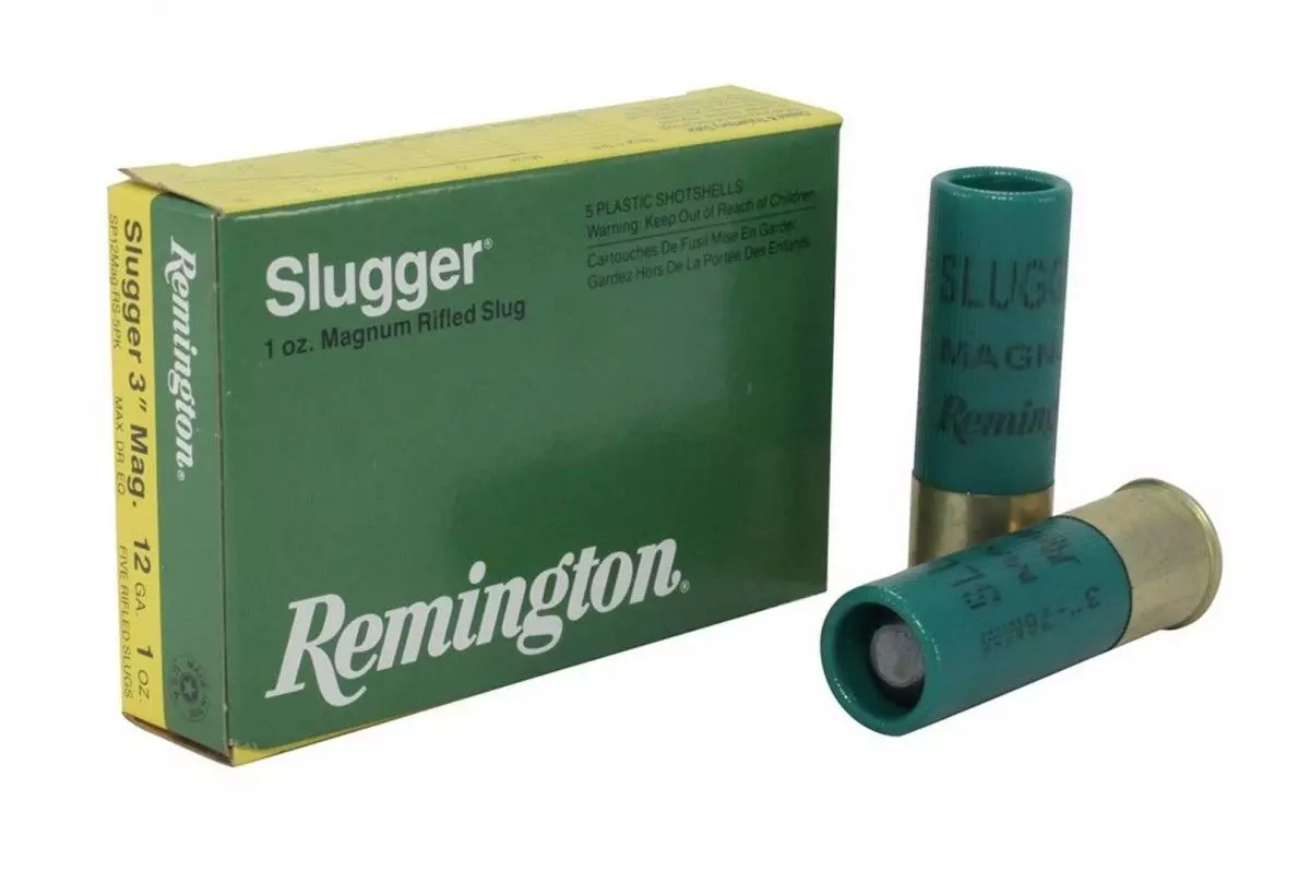 Cartouches de chasse Remington SLUG calibre 12/76 Magnum 28,5g 
