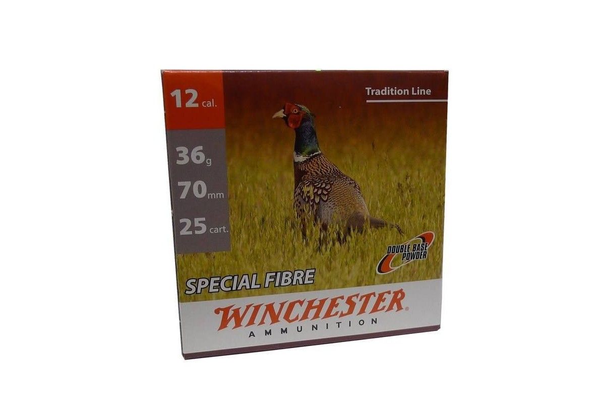 Cartouches de chasse Winchester Spécial Fibre Cal. 12