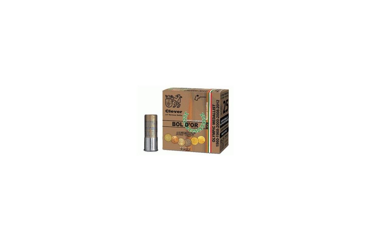 1 Boîte de 25 Cartouches Clever T4 Bol d'OR Mirage 1 Boîte de 25 Cartouches Clever T4 Bol d'OR Mirage