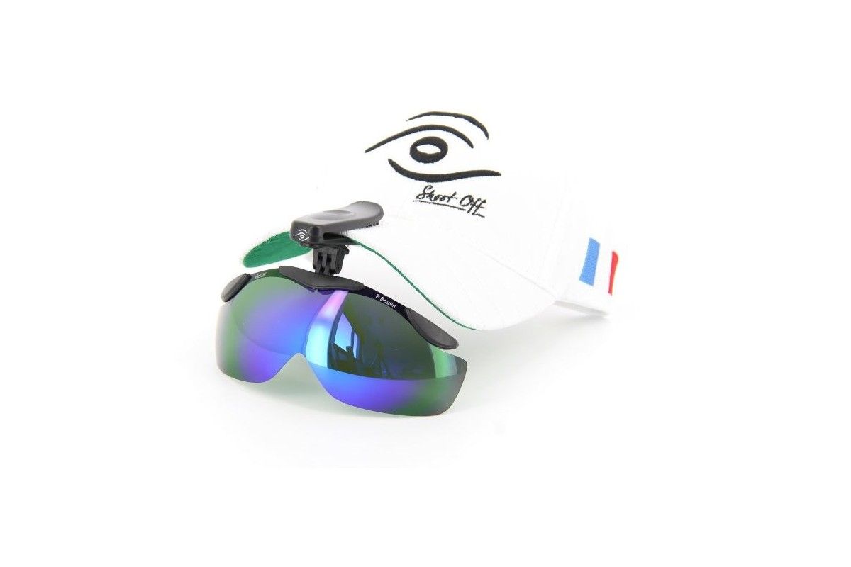 Lunettes Clip Casquette Hat Clip Shoot-Off + 1 paire de verres