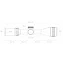 Lunette de tir Hawke AIRMAX 3-9x40 AO AMX 
