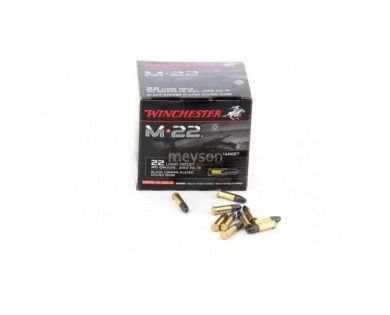 Munitions 22LR Winchester M22 Black Lead Nose boîte de 400 